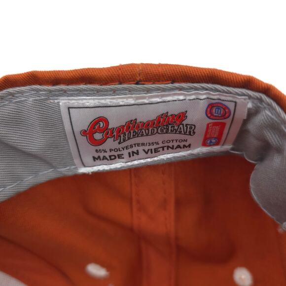 Texas Longhorns Baseball Cap Hat Captivating Headgear Strapback - Picture 10 of 10